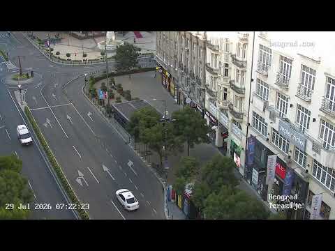 Belgrade City Centre live poster