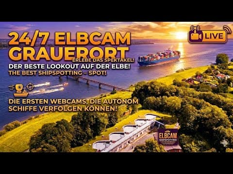 Elbe Shipspotting live poster