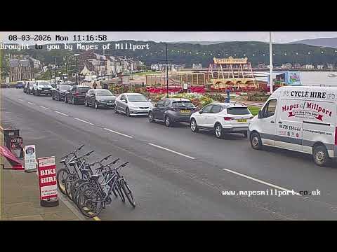 Millport Seafront live poster