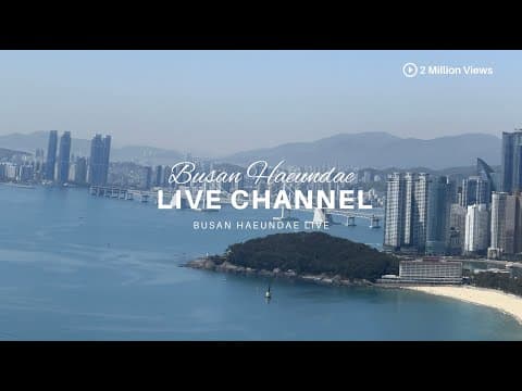 Haeundae Beach live poster