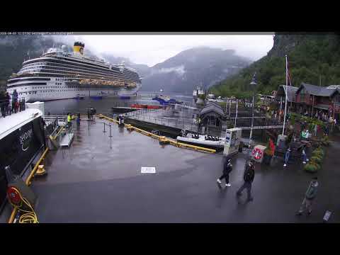 Geiranger Cruise Port live thumbnail